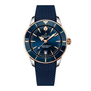 BREITLING Superocean Heritage B31 Automatic 44 Blue Steel/18K Gold Rubber - NEW